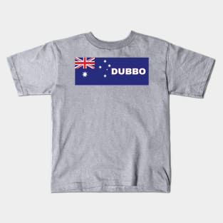 Dubbo City in Australian Flag Kids T-Shirt